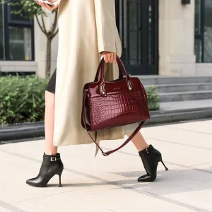 Ladies Bags Designer Red Factory Made Handbags Shoulder for Women Luxury Purses Tote Bags