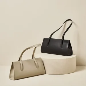 Ladies Crossbody Handbag Soft Cowhide Genuine Leather Luxury Cotton Lining Vintage Style Chain Decoration for Summer