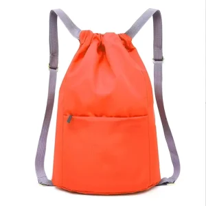 Ladies Gift Polyester Drawstring Bag Promotional Drawstring Bag Sport Drawstring Bag