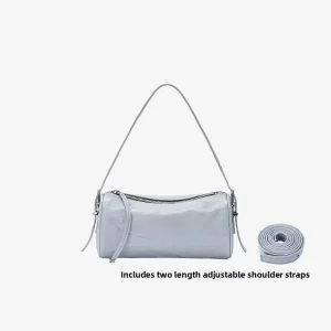 Ladies Handbag New Leather Pen Holder One Shoulder Crossbody Sheepskin Mobile Phone Bag Fashionable Zipper Simple Portable