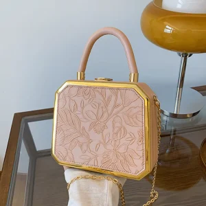 Ladies Shoulder Bag Chain Handbags Small Box Design Purse for Women