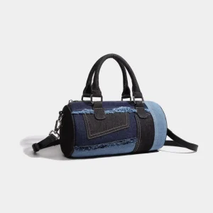 Ladies Shoulder Bags Fashion Quilted Crossbody Bag Jean Denim Bag Handbag for Women