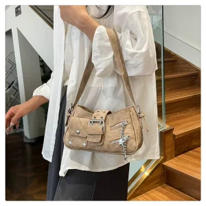 Ladies Shoulder Crossbody Bag Designer Crossbody Bags for Girls Elegant Underarm Bag