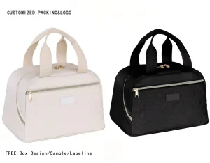 Lady Children’s Lunch Tote Student Office Eco Friendly Reusable Composite Fabric EVA Cloth Portable Bento