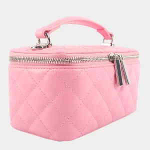 Lady Fashion Vintage High Quality Factory Price PU Leather Single Strap Crossbody Bag with Women Makeup Handbag