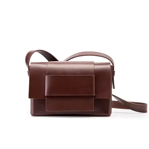 Lady Stylish Genuine Leather Women’s Handbag Polyester Lining Custom Luxury Crossbody Messenger Bags Portable Bags for Women