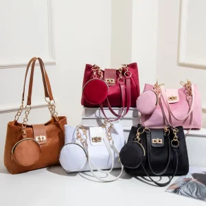 Large Capacity Bucket Bag New Style Fine Fleece Shoulder Bag Fashionable and Suitable for Commuting