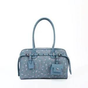 Large Capacity Denim Print Underarm Bag Women’s Shoulder Bags Crossbody Bag