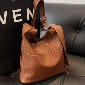 Large Capacity High End Mother Daughter Tote Bag Simple Casual Shoulder Bag Women ZIP