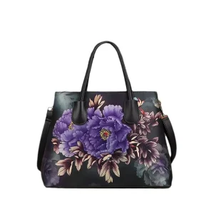 Large Capacity Shoulder Crossbody Top Handle Cheongsam Fashion Women Bag Vintage Republic Style Classical Tote for Young