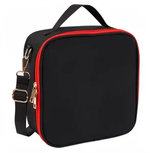 Large Capacity Waterproof Insulated Nylon Lunch Cooler Bag Zipper Portable Outdoor Picnic Thermal Food Storage for 4 Persons