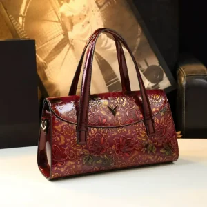 Large Capacity Women’s Bag Boston Pillow Bag New Versatile Middle Aged Mom Handheld Shoulder Bag