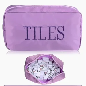 Large capacity Luxury Mahjong Storage Bag Breathable Lightweight Durable Stowable Portable Eco friendly Stylish Available