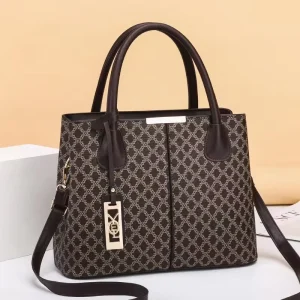 Latest Fashion New Design High Quality Big Capacity Luxury Printed Crossbody Bag PU Leather Bag for Women