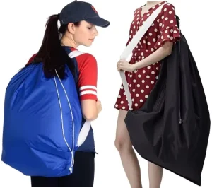 Laundry Bag Drawstring With Strap