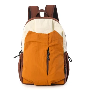 Lightweight Waterproof School Backpack Storage Computer Bag Leisure Travel Bag Curved Shoulder Straps Student Backpack