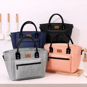 Lunch Bag Insulated Wide Open Drinks Holder Durable Thermal Cooler Bag for Men Adults Work Picnic Hiking Beach Fishing