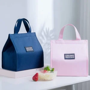 Lunch Bag for Women Kids Portable Picnic Lunch Cooler Box Ice Pack Tote Food Picnic Bags Lunch Bags for Work