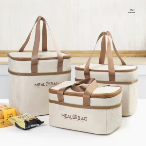 Lunch Box Insulation Bag Bento Hand Held Thickened Aluminum Foil Elementary School Lunch Bag
