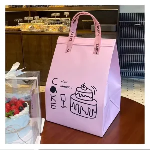 Lunch Camping Cooler Bag Thermal Lunch Tote Bag Simple New Fashion Insulated
