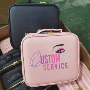 Luxury Cosmetic Bag Private Label Waterproof Cosmetic Bags OEM Professionals Makeup Bags
