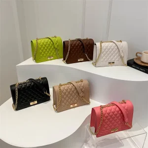 Luxury Crossbody Bag New Retro Fresh Underarm Texturized Stylish Solid Color Fashionable Shoulder Bag