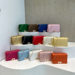 Luxury Handbags Square Shoulder Bags Fashion Chain Crossbody Bag Small Purses