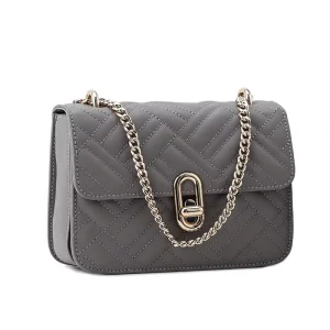 Luxury Leather Crossbody Bags Design Quilting Lock Bags for Women’s Daily Use Fashion Square Shoulder Bags With Chain Strap
