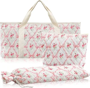 Luxury Modern Mahjong Storage Rack Bag with Tiles Foldable Portable Durable Eco Friendly Cotton 4 Player Multifunctional