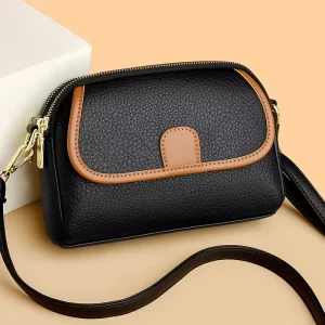 Luxury Trending PU Leather Small Designer Sac Ladies Handbags Bolsos De Mujer Crossbody Bag Color Women for Ladies