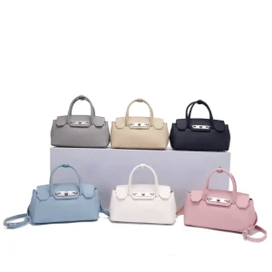 Luxury Women’s PU Leather Handbags Ladies’ Crossbody Shoulder Bags Fashion Cowhide Design