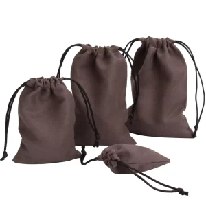 Made in China Customize Velvet Gift Bag Jewelry Drawstring Pouch for Jewelry Packaging Gift Packaging