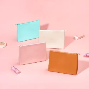 Makeup Artist Bags Professional with Zipper Closure Eco friendly Lip Gloss Cosmetic Storage Bag