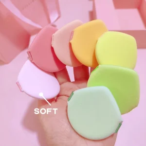 Makeup Sponge Facial Smooth Wet Dry Beauty Tools Women Cosmetic Powder Puff Air Cushion Puff Water Drop Shape Drop Pattern