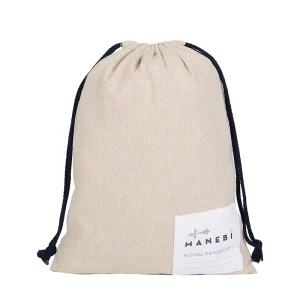 Manufacturer Direct Customized Drawstring Bags Recycle Cotton Canvas Fabric Drawstring Pouch Dust Bag With Logo Printed