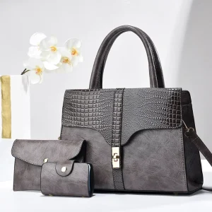 Manufacturer Elegant Women’s Fashion Single Shoulder Crossbody Bags Set Ladies Luxury Handbags for Women
