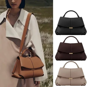 Manufacturer Handbag Women’s French Designer Brand Genuine Leather Shoulder Bag Sacs a Main Pour Femmes En Cuir