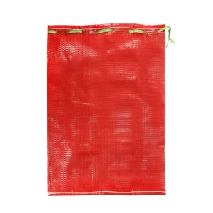 Mesh Bag for Onion Potato Vegetable and Fruits Mesh Packing Bags 25kg Colorful Mesh Bag
