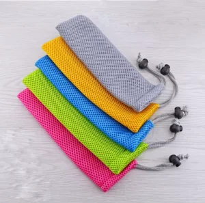 Mesh Eco Friendly Washable Drawstring Bag Pouch Custom Bracelet Packing Bag for Phone Jewelry and Gift Watch Storage