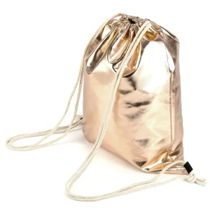 Metallic PU Drawstring Bag SW125818