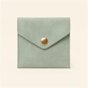 Microfiber Jewelry Envelope Bag for Bulk Packaging and Branding Use