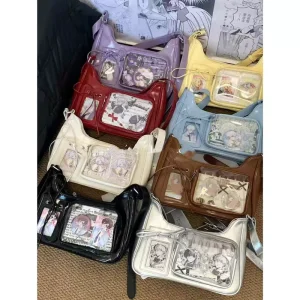 Mini Card Edition New Style Original Handmade Itabag Niche Design Compact Size Zipper Single Shoulder Crossbody Bag