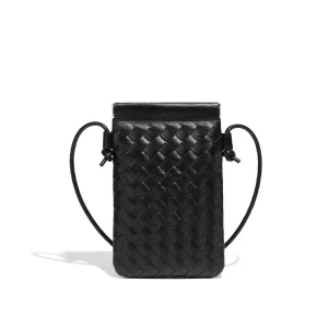 Mini Hand Woven Retro Shoulder Crossbody Bag for Women Fashion Ladies Clutch Bag