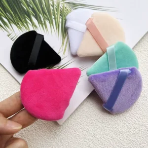 Mini Triangle Multiple Colors Makeup Tool Cosmetic Puff Face Loose Mineral Puff Cosmetic Powder Puffs Private Label