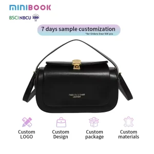 Minibook Luxury Shoulder Bag Factory Direct Sales Crossbody PU Womens Fashion OEM Bag Chain Letter Small Handbag Messenger