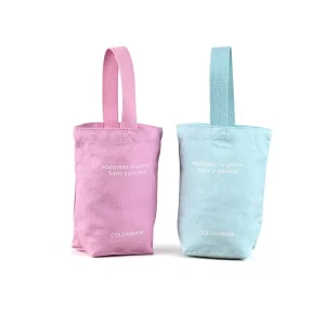 Multi Purpose Mini Canvas Tote Bag Eco Friendly Reusable Cotton Handbag For Lunch Snack Grocery Travel And Gift Giving