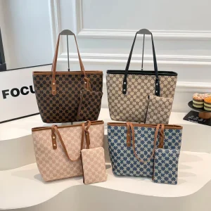 NEW Model Top Handle Luxury Patchwork Women’s Shoulder Bags Handbags Trendy Purses