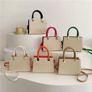 NEW Trendy Straw Bag Ladies Shoulder Bag Women Handbags Ladies Crossbody Bag