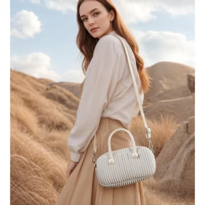 NOHOO Women Boston Bags Ladies Designer Shoulder Bags Luxury Women’s Handbags
