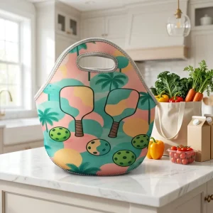 Neoprene Insulated Waterproof Cooler Bags with Zipper Closure Soft Lunch Bag Custom Logo Fashion Style